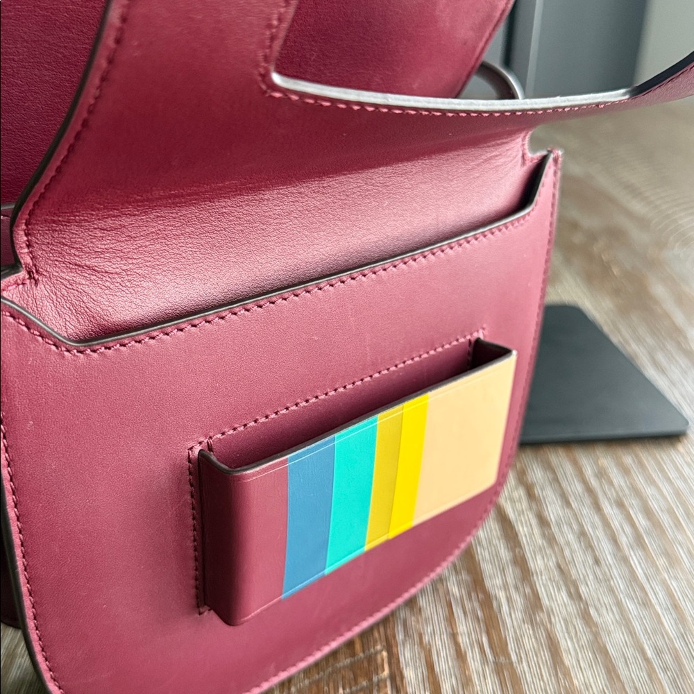 Tory Burch Crescent Multi-Color Crossbody Bag - Picture 10 of 10